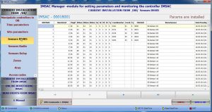 Software for setting and configuration of BULCIP Central